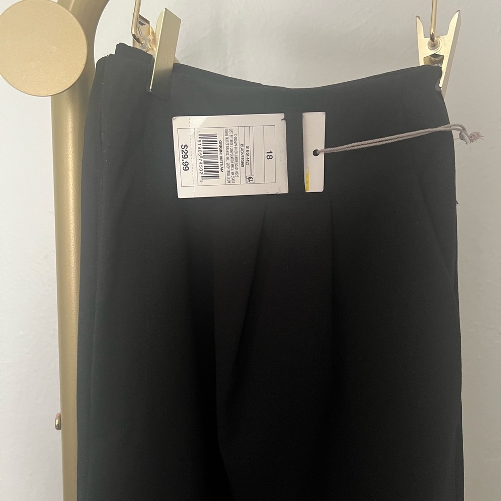 High waisted trousers